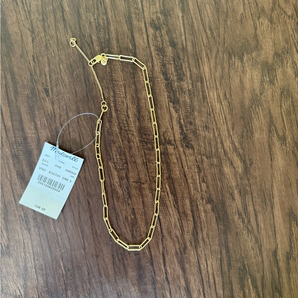 Madewell paperclip chain necklace - Picture 1 of 16